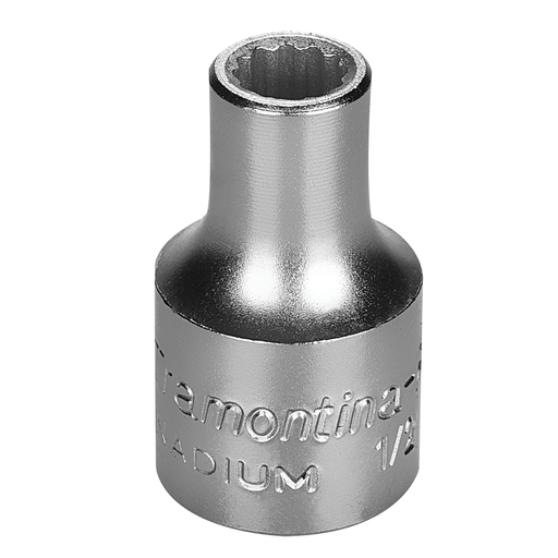 [44833032] Tramontina PRO 32 mm Chrome Vanadium Steel 12 Point Socket - 1/2" Square Drive,44833032, TRAMONTINA