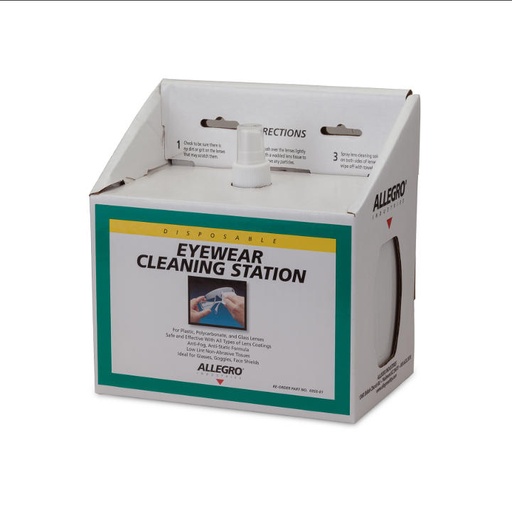[0355] Eyewear Cleaning Station, Large Disposable, ALLEGRO Industries