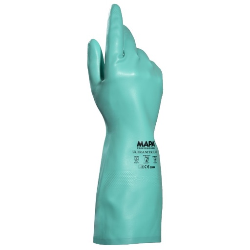 [491/10] MAPA Ultranitril Gloves, Model 491, Green