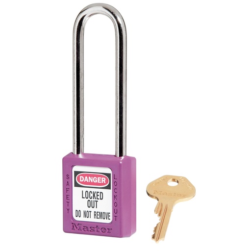 [410LTPRP] MASTERLOCK Zenex™ Thermoplastic Safety Padlock, Model 410LT