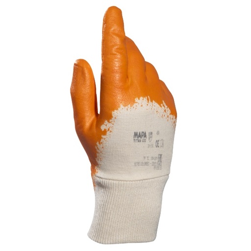 [833/10] MAPA Titan Heavy Duty Gloves, Model 833, Orange