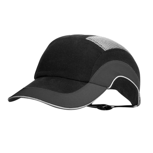 [ABR000-005-000] Hardcap™ A1+ 7cm Long Peak - Black/Grey ABR000-005-000, JSP