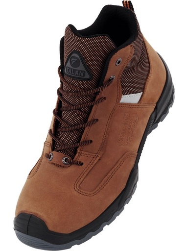 [AC0318/46] TALAN Safety Shoes, Model 318, Brown