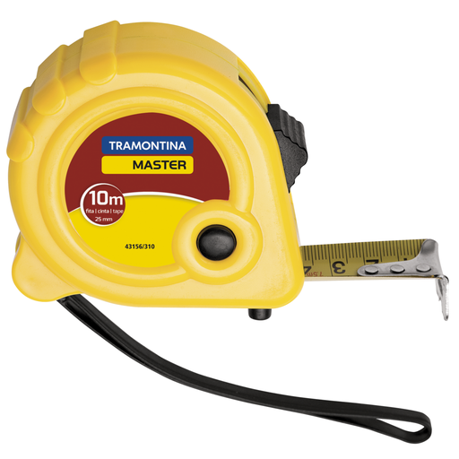 [43156310] 10 m Measuring tape with lock system,43156310, TRAMONTINA