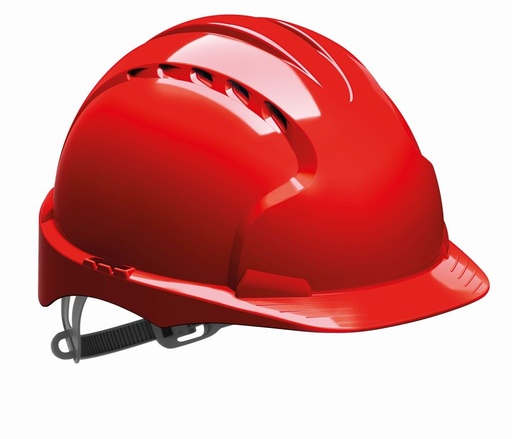 [AJF030-000-600] EVO®2 Safety Helmet with Slip Ratchet - Red - Vented , JF030-000-600, JSP