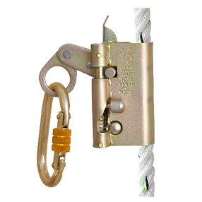 [PN 2000A] Detachable Rope Grab Fall Arrester with Steel Karabiner PN 112 - PN 2000A - KARAM