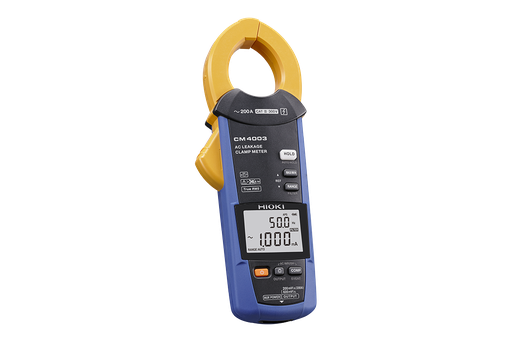 [CM4003] AC LEAKAGE CLAMP METER - True RMS - 200A AC W/OUTPUT - CM4003 - HIOKI - JAPAN