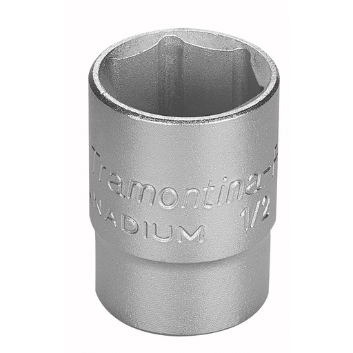 [44831016] 16 mm Chrome Vanadium Steel 6 Point Socket - 1/2" Square Drive,44831016, TRAMONTINA